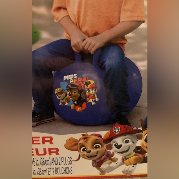 NWT⭐️PAW PATROL💫 Blue Hopper Ball - Picture 3 of 7